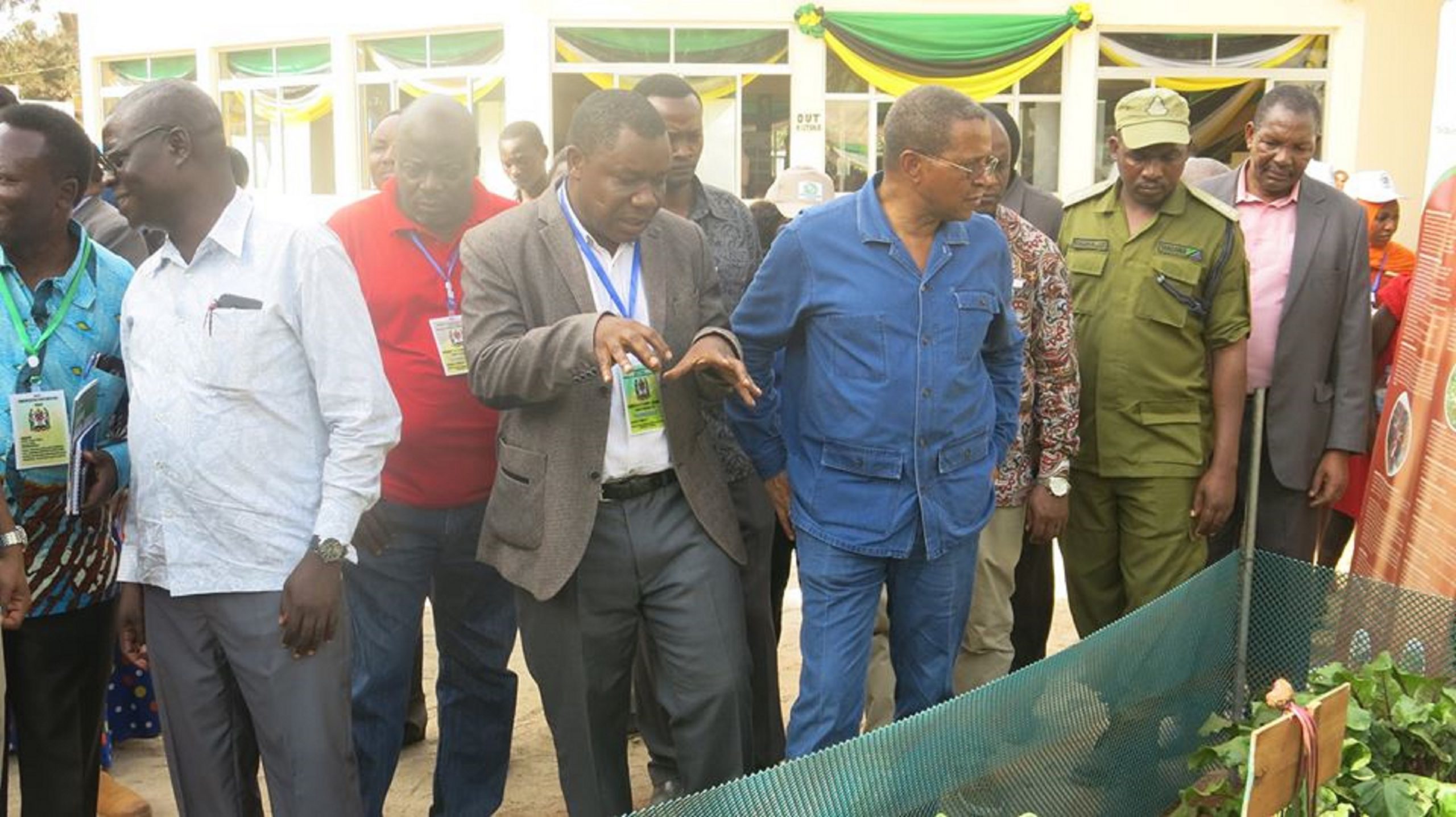 Nanenane2018 Kikwete visiting Department of Crop Sciences 0